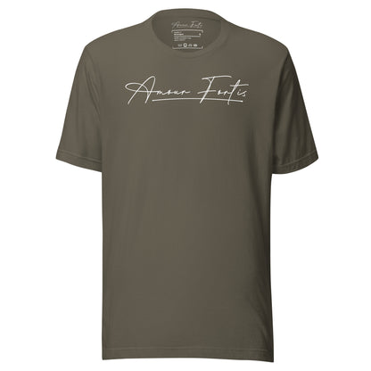 Signature logo lightweight unisex T-shirt (color options)